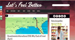 Desktop Screenshot of letsfeelbetter.com